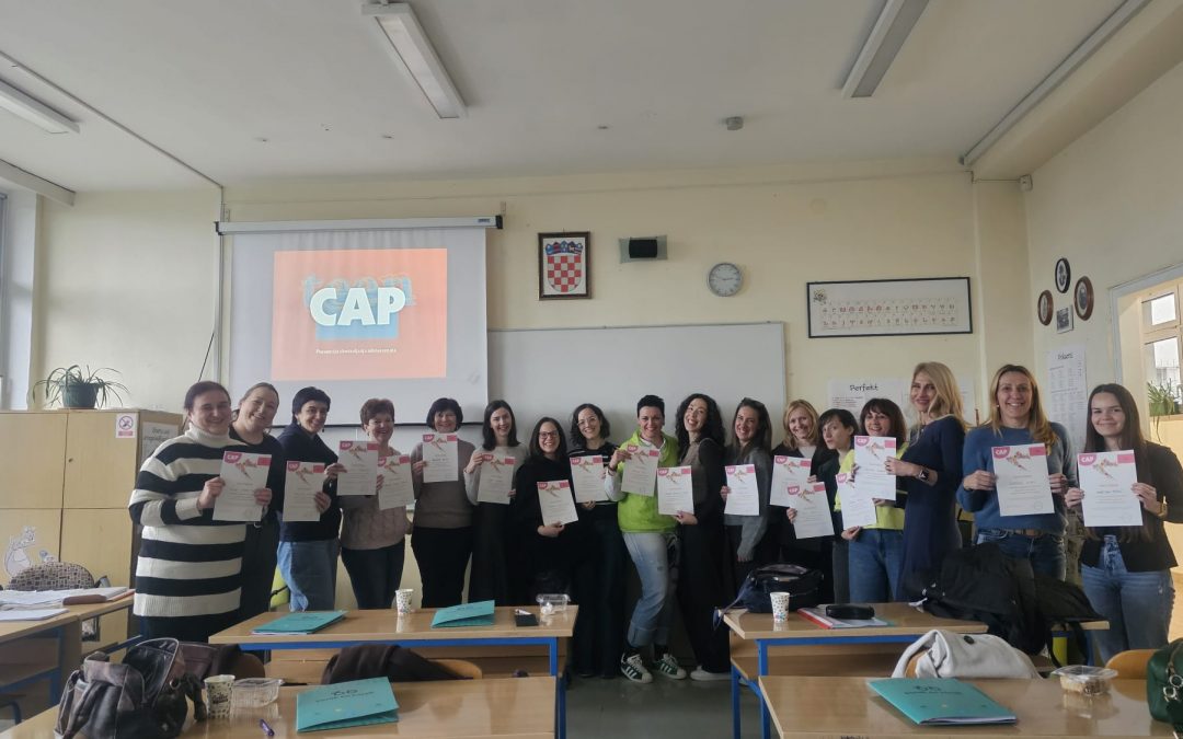 Uspješno završena edukacija za TeenCAP pomagače u Rijeci